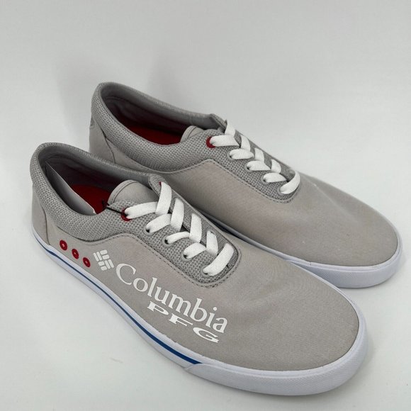 Columbia Mens PFG Terminal Tackle Lace-up Shoes sz 9 Athletic Sneaker Gray NWT - Picture 4 of 8